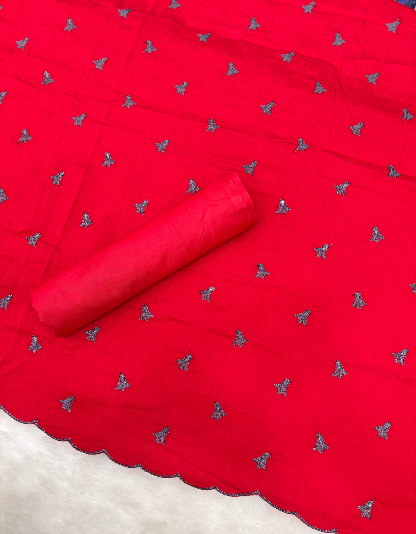 Salwar Material | Red