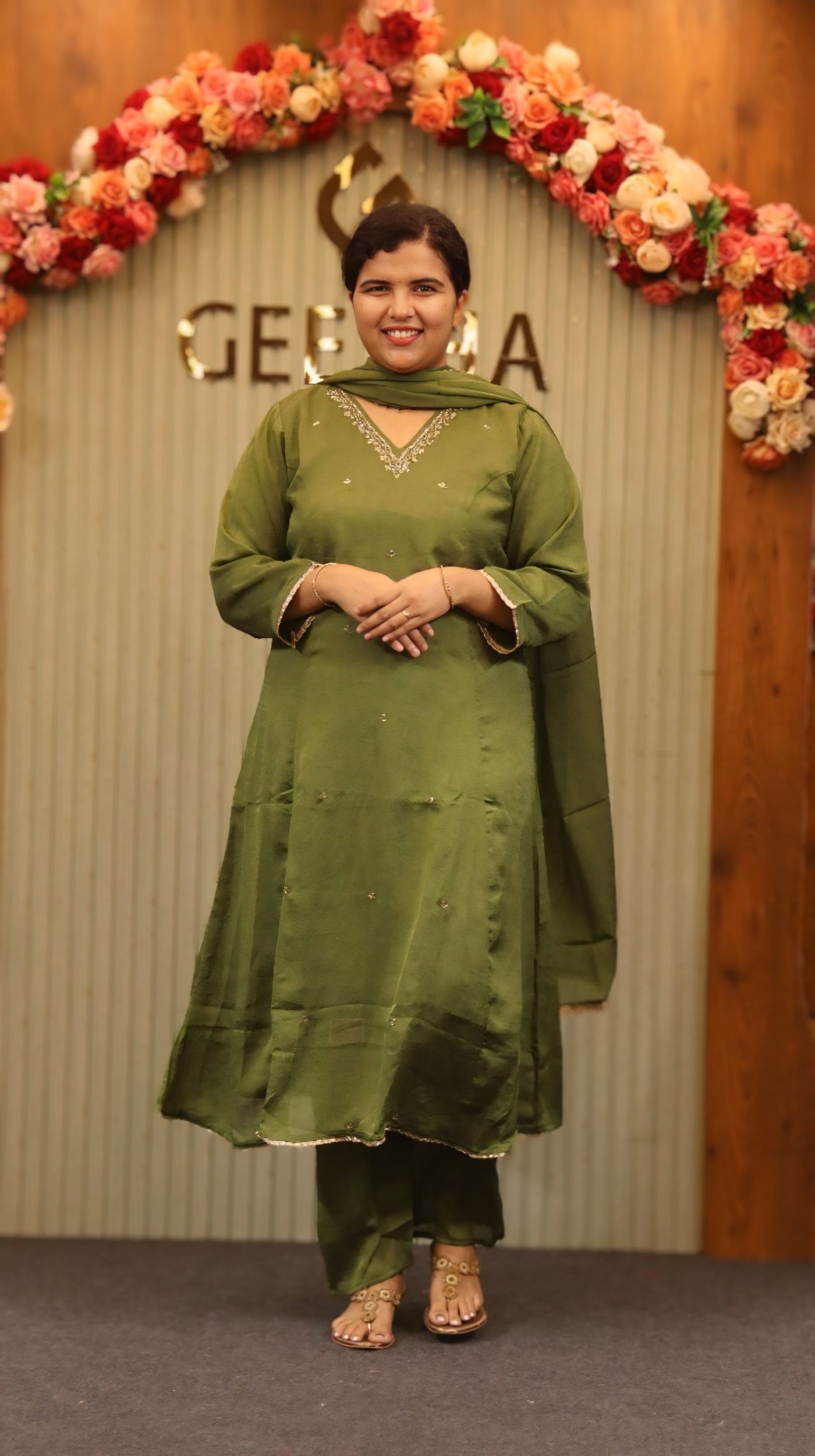Organza Salwar Suit