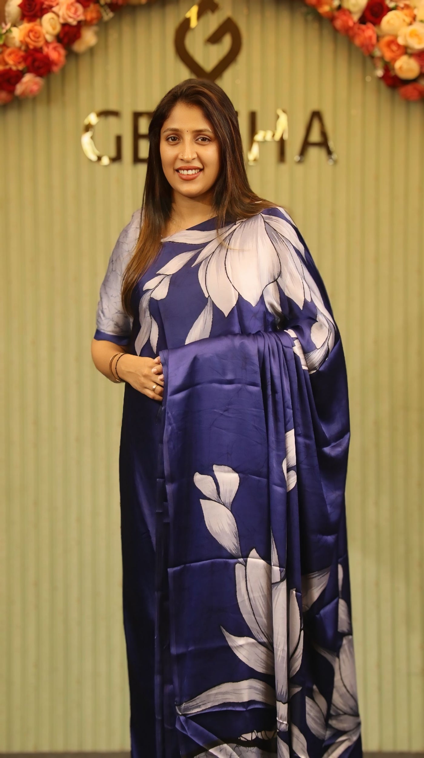 Semi modal Saree