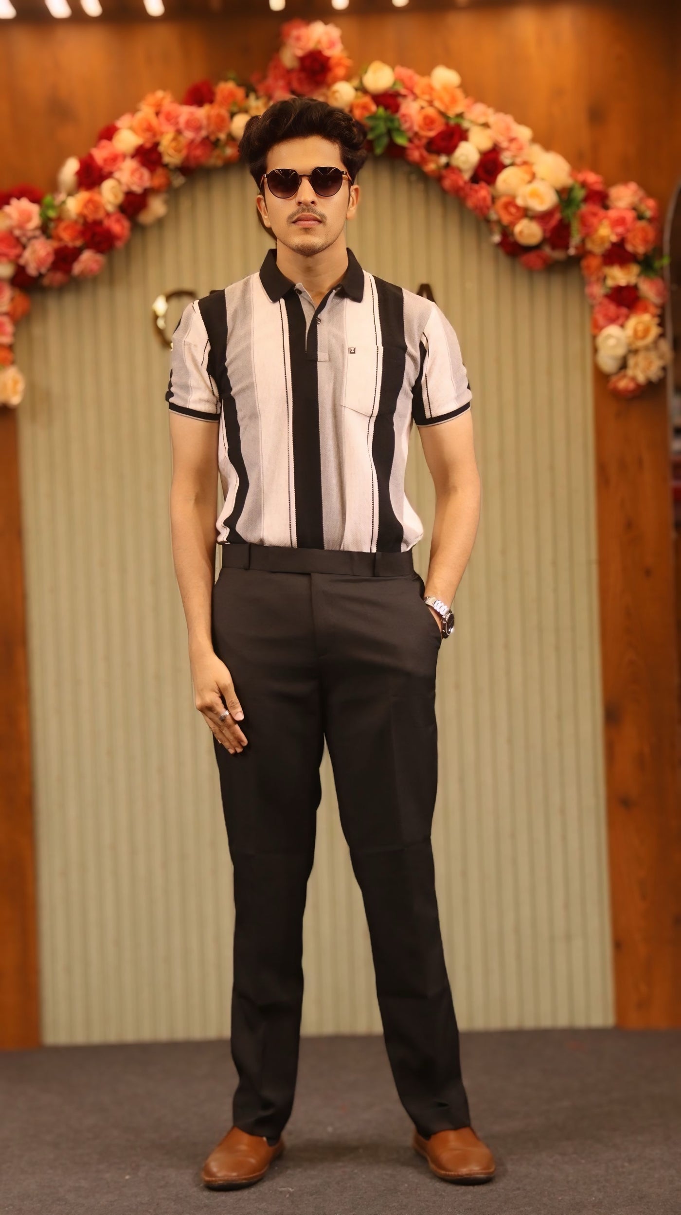 Men's Polo Neck T-shirt