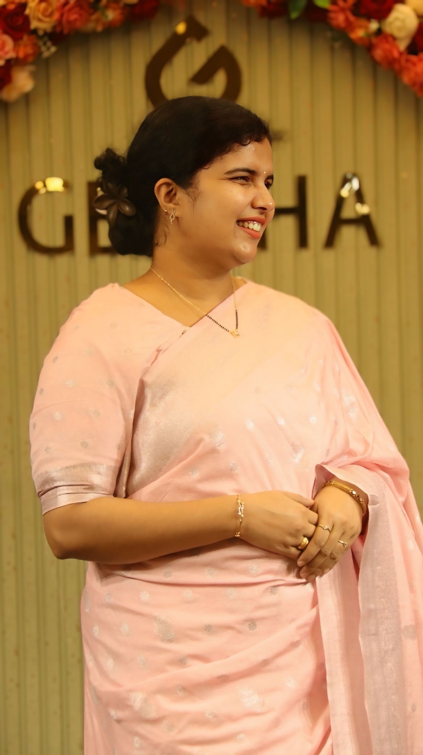 Semi Banarasi Saree