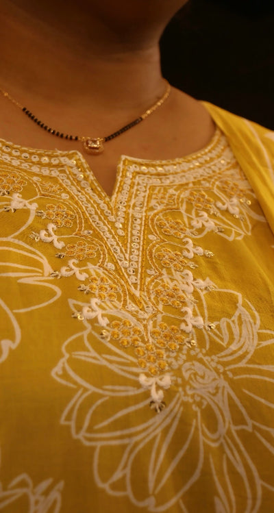 Cotton Kurti Set
