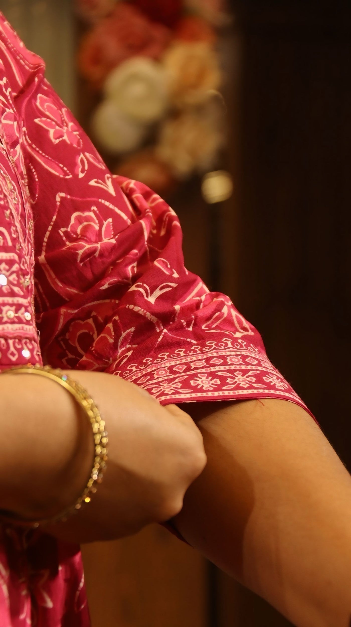 Cotton Anarkali Set