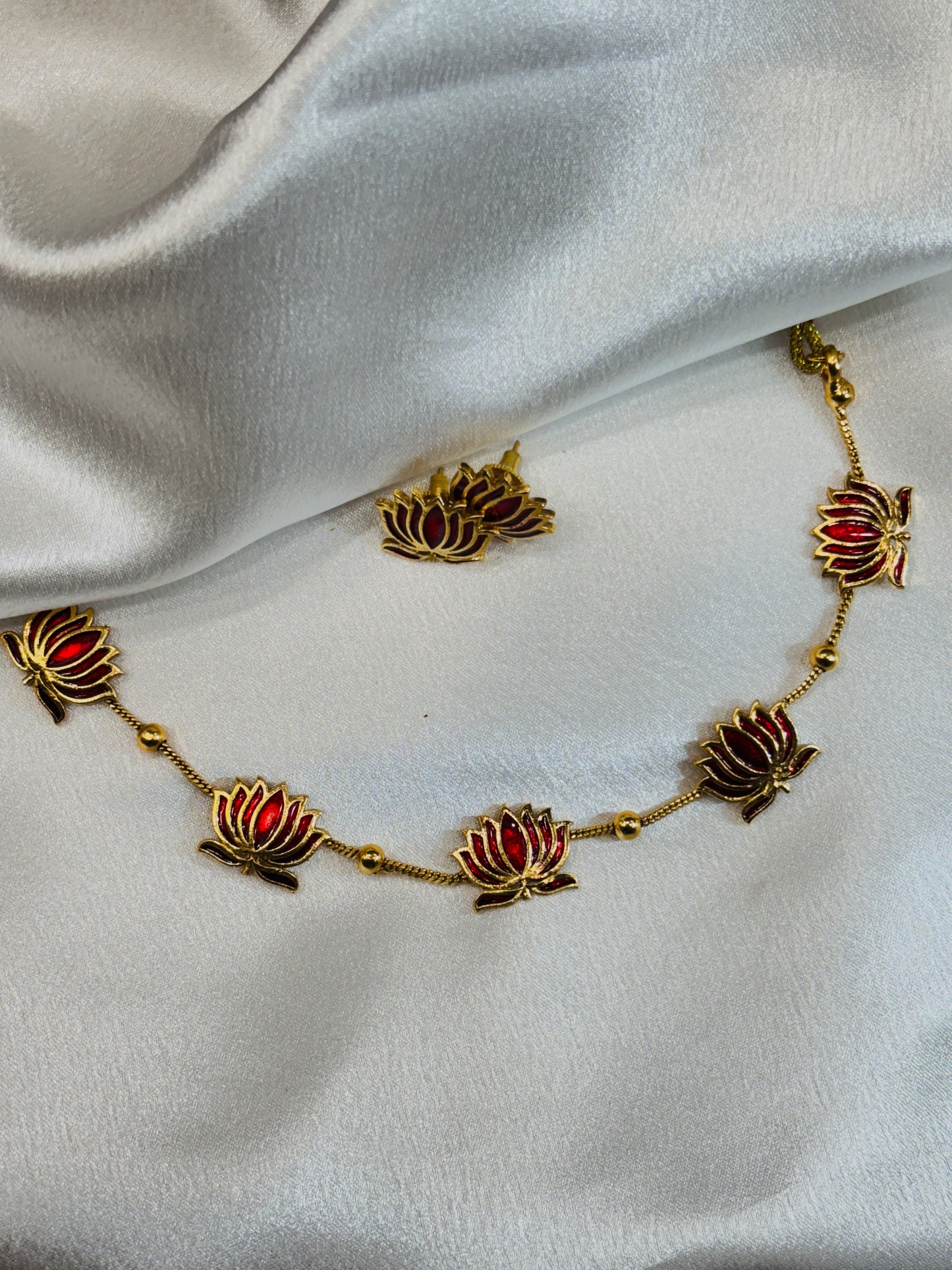 Lotus Jewellery Set