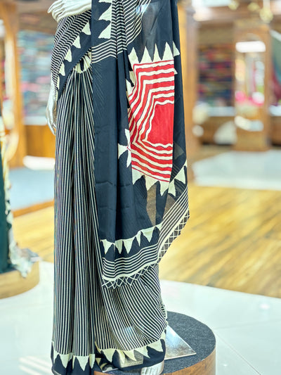 Chinon Silk Saree