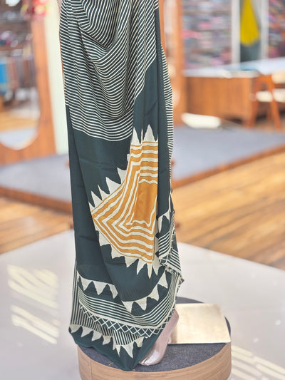 Chinon Silk Saree