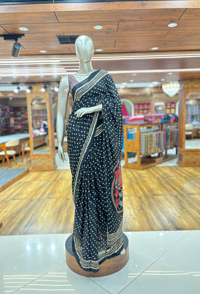 Chinon Silk Saree
