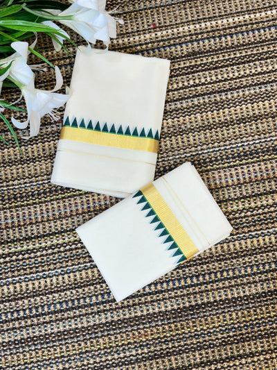 Traditional Cotton Set Mundu for Women