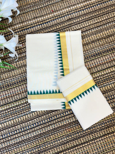 Traditional Cotton Set Mundu for Women