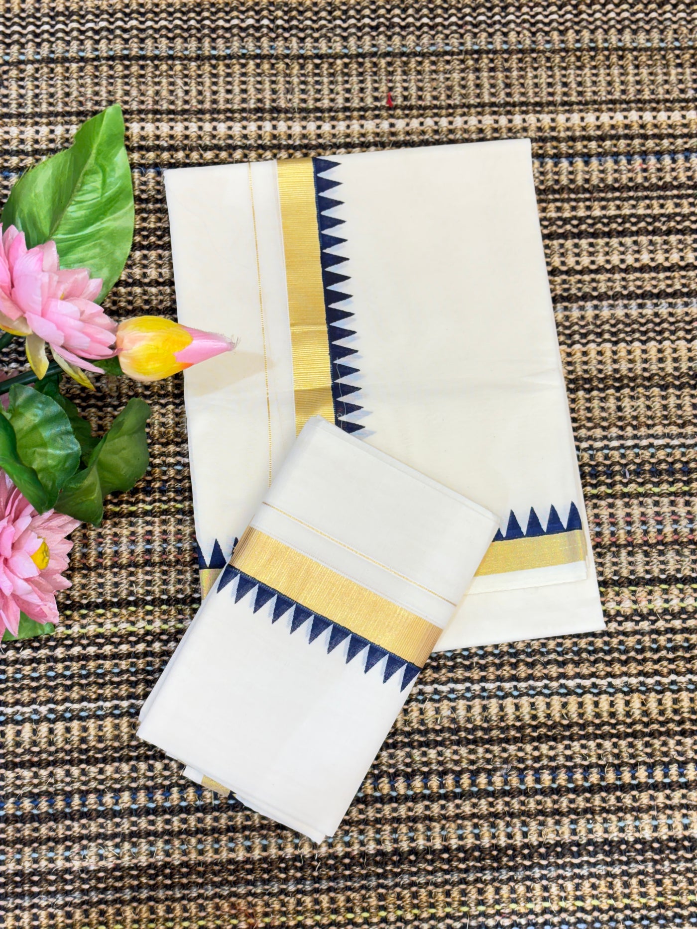 Traditional Cotton Set Mundu for Women