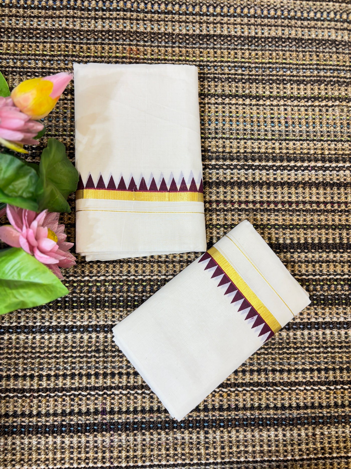 Traditional Cotton Set Mundu for Women