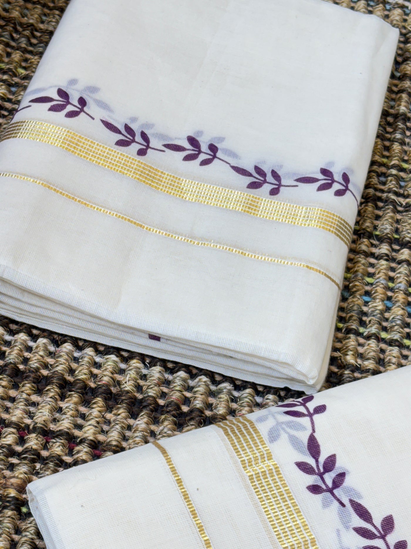 Traditional Cotton Set Mundu for Women