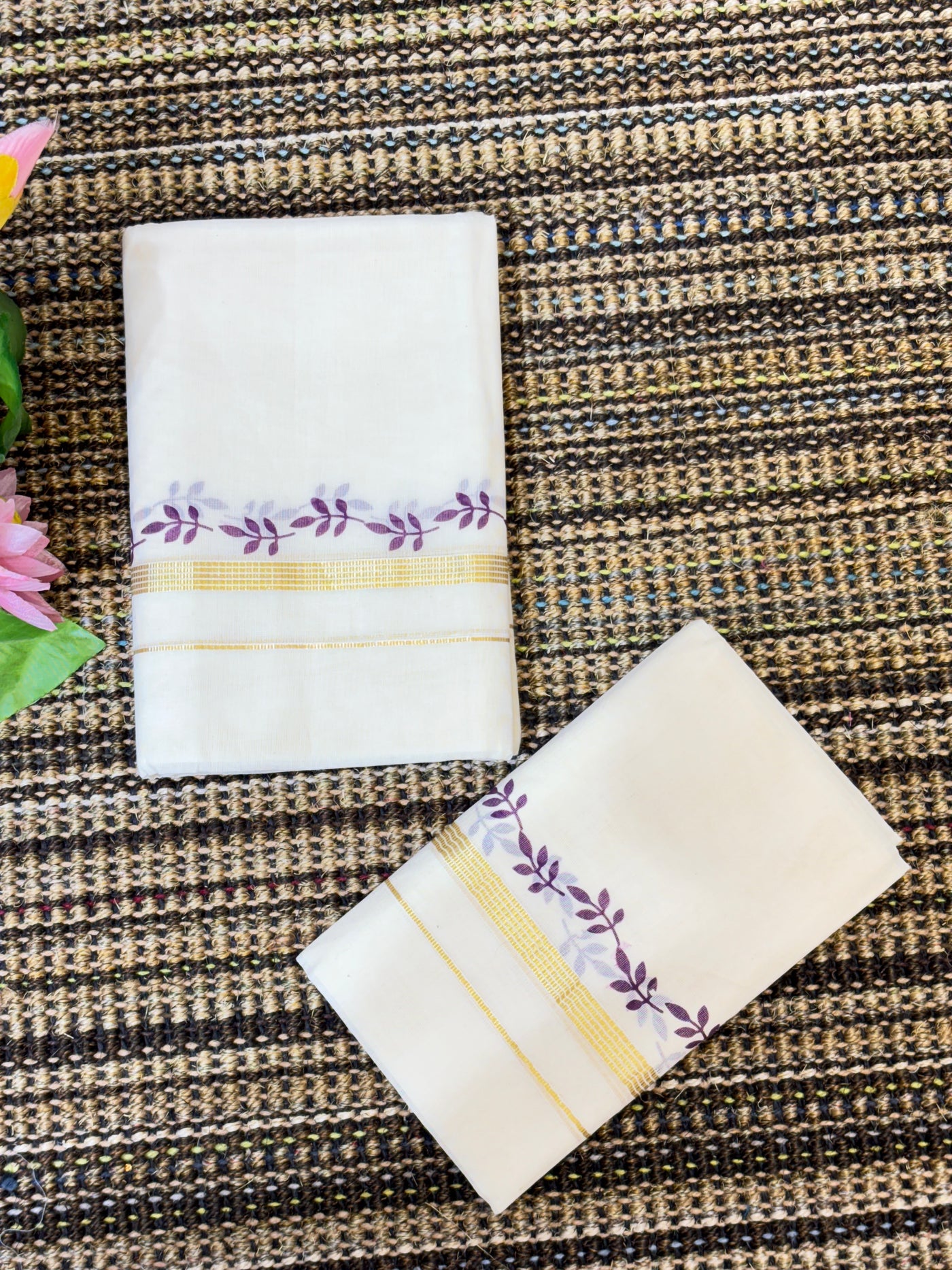 Traditional Cotton Set Mundu for Women