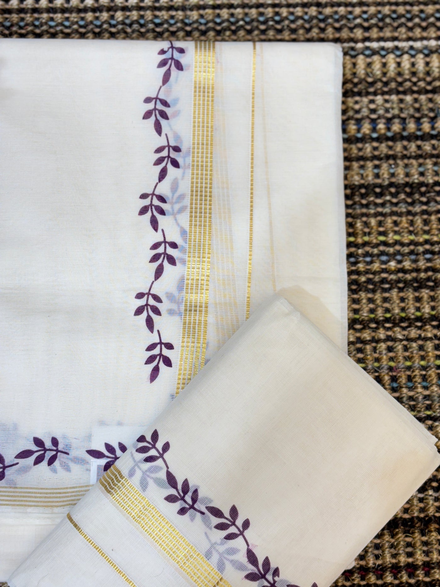 Traditional Cotton Set Mundu for Women