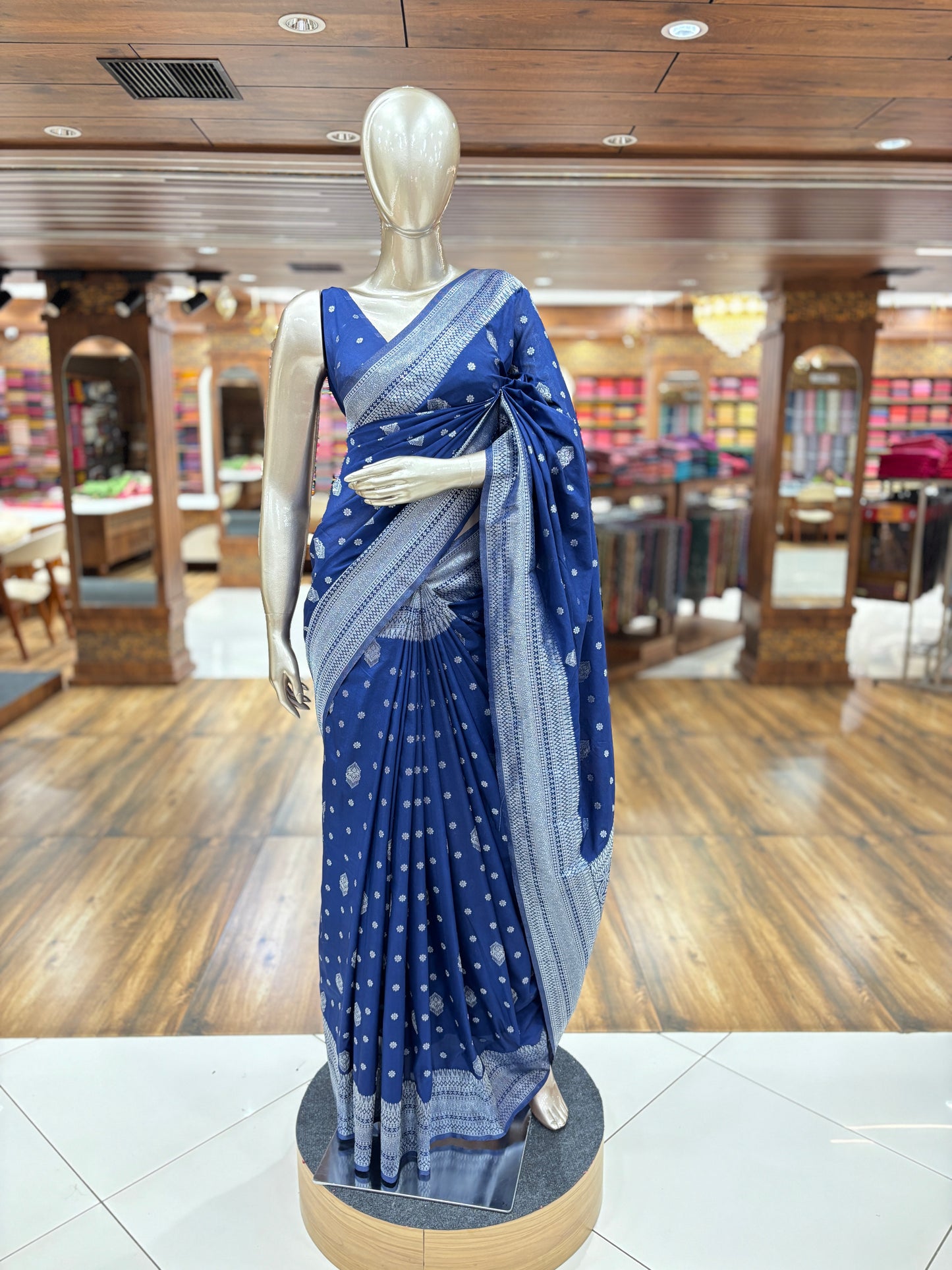 Semi Banarasi Silk saree