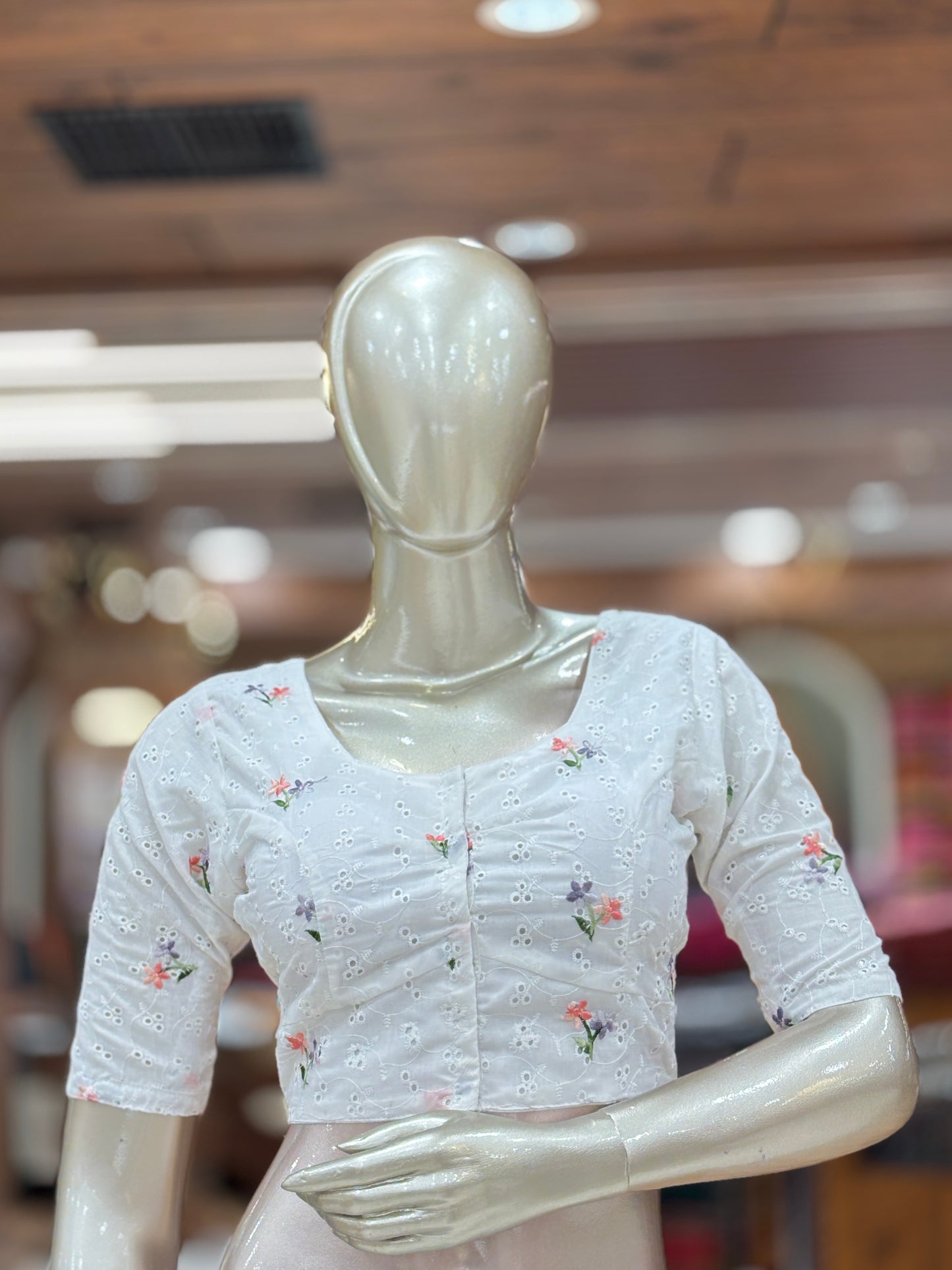 Readymade cotton Hakoba Blouse
