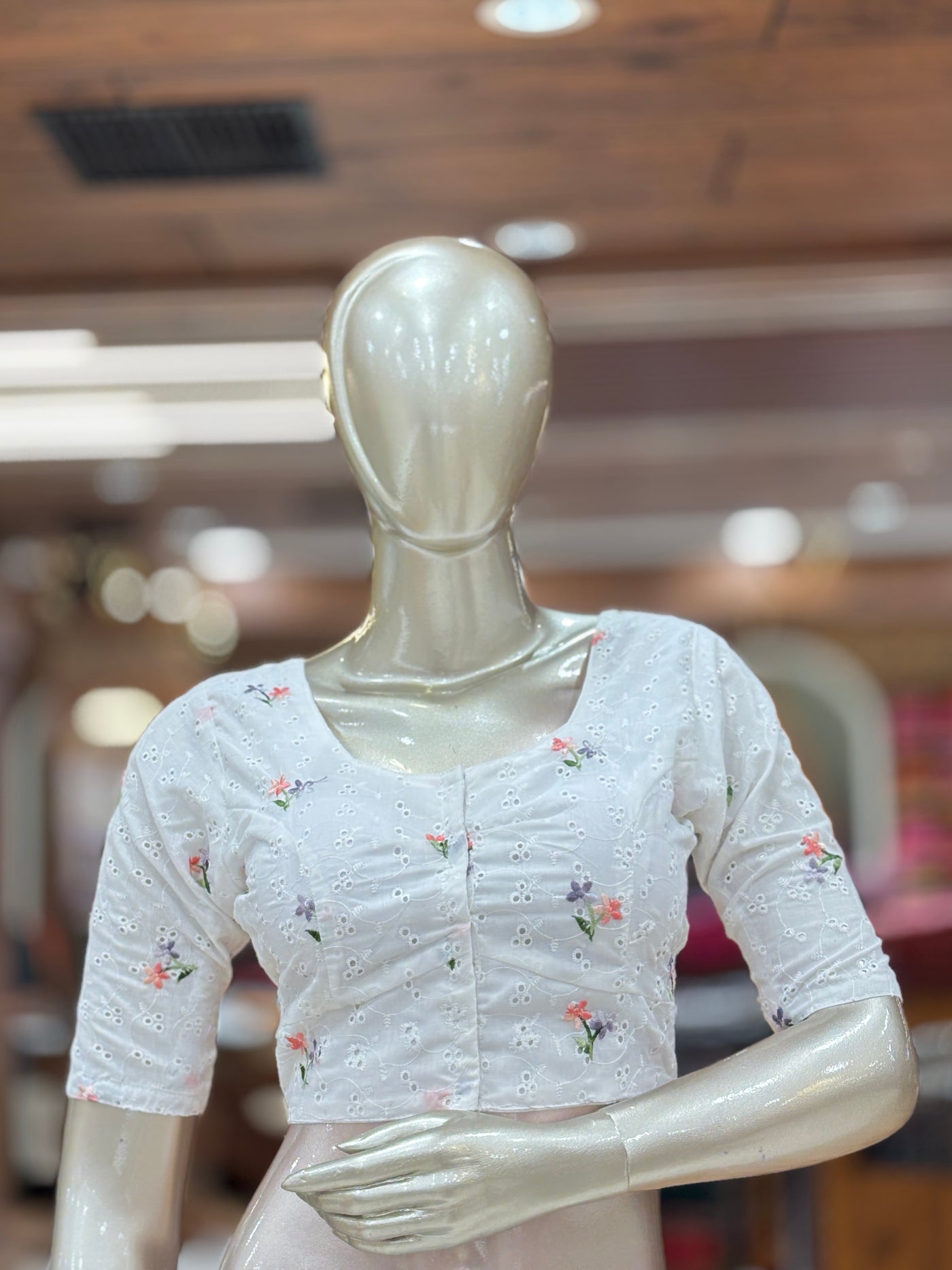 Readymade cotton Hakoba Blouse